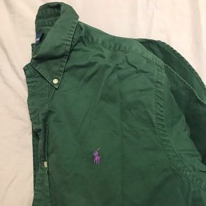 Ralph Lauren classic fit long sleeve button down